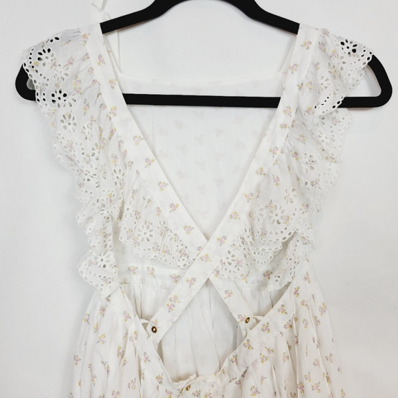 Ulla Johnson floral open back midi dress - Picture 9 of 14